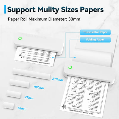 Portable Mini A4 Printer