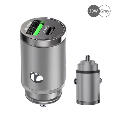 100W Mini Car Charger Lighter Fast Charging