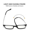 Blue Light Blocking Reading Glasses Men Women Ultralight TR90