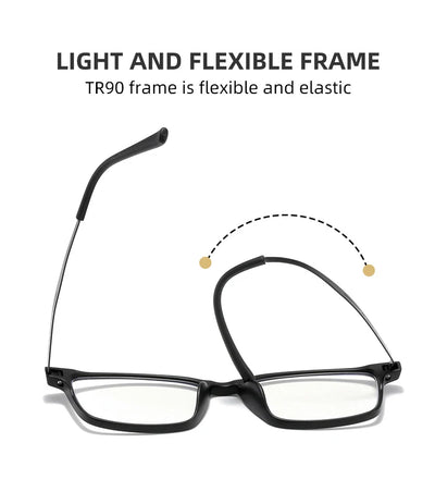 Blue Light Blocking Reading Glasses Men Women Ultralight TR90