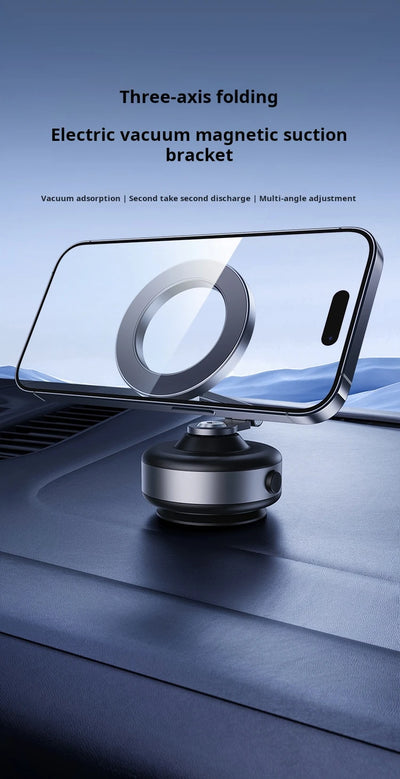 Magnetic Vacuum Adsorption Car Mount Mobile Phone