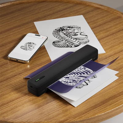 Mini A4 Tattoo Printer Portable Wireless