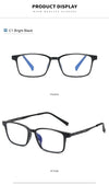 Blue Light Blocking Reading Glasses Men Women Ultralight TR90